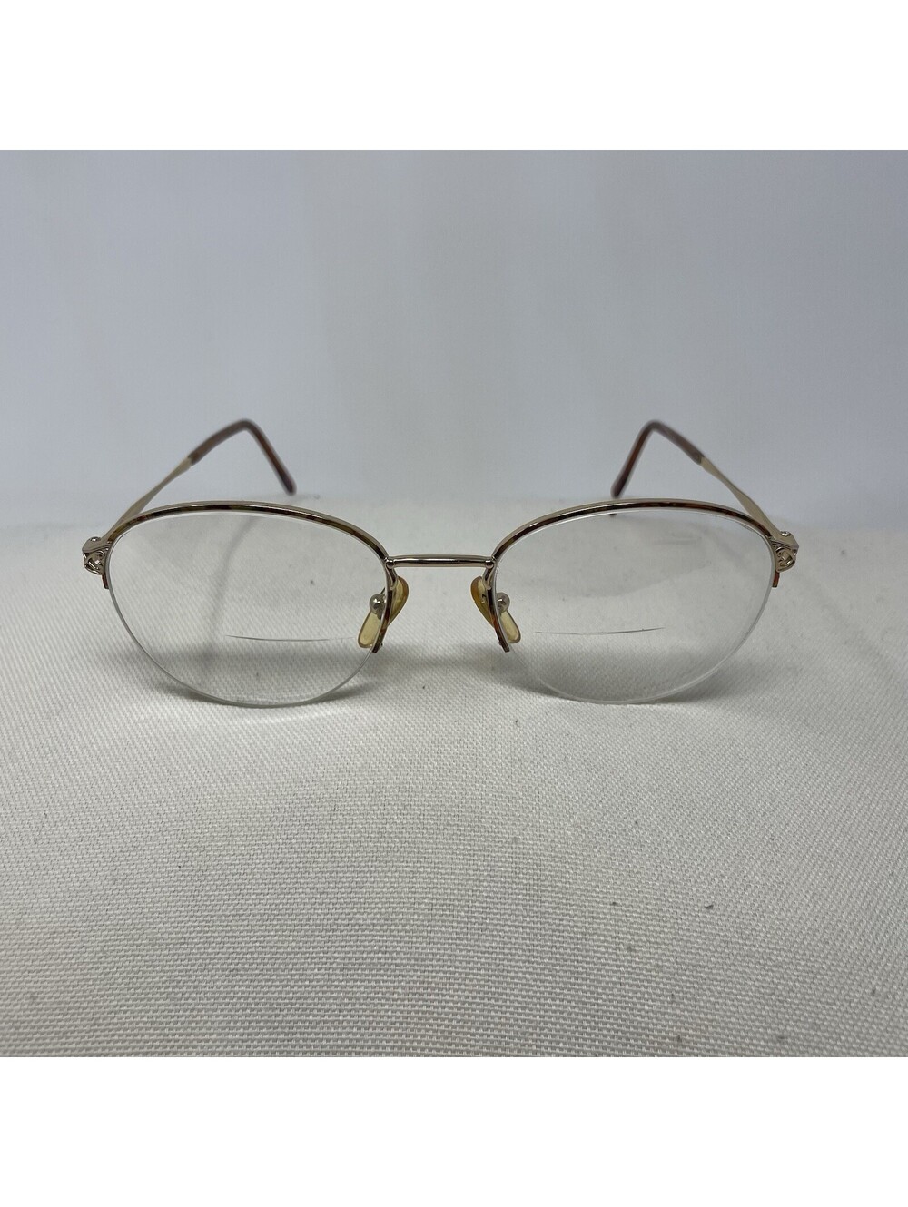 Vintage LensCrafters Amalfi 80 Honey Rose frames Made In Italy